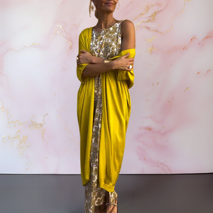 Mel | Elegant dress with cardigan