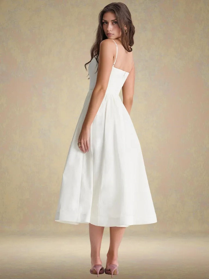 Elara Bloom Midi Dress