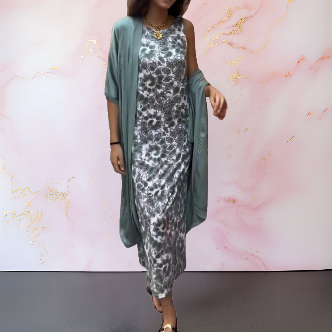 Mel | Elegant dress with cardigan