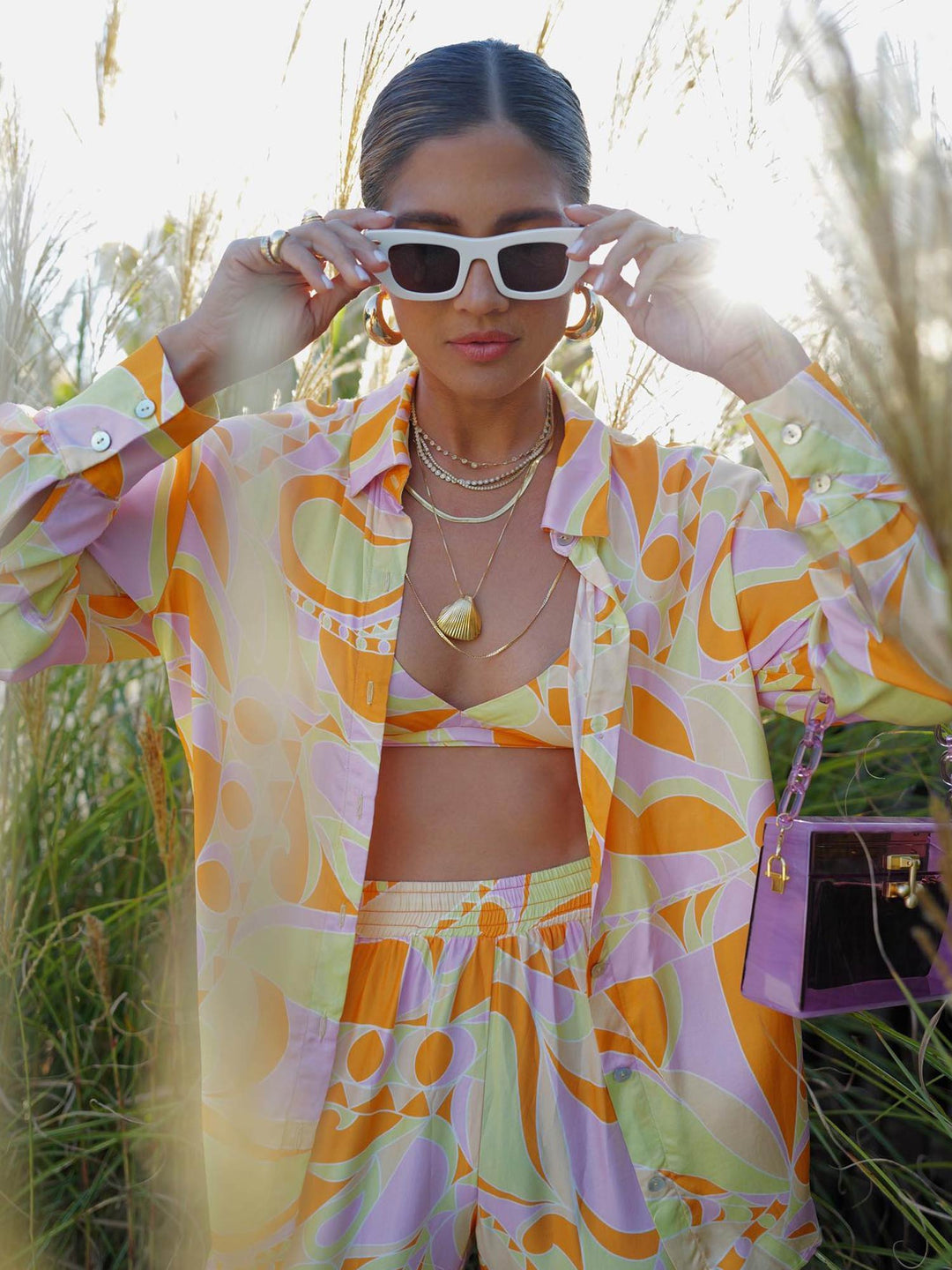 Complete Mare Tropical Print – Shirt and Coordinated Pants