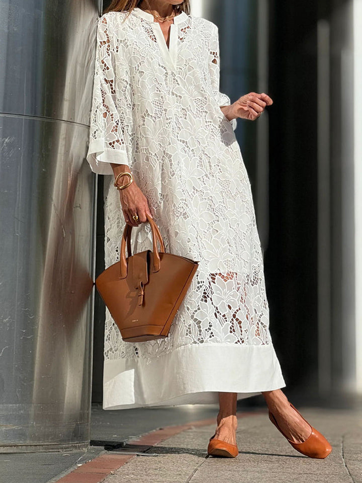 Sophie   | Elegant dress with borders