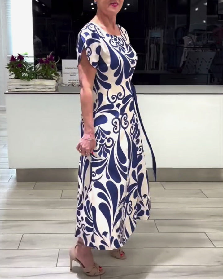 Prague Dress with Adjustable Tie