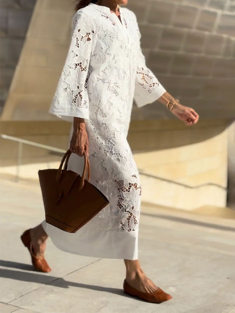 Sophie   | Elegant dress with borders