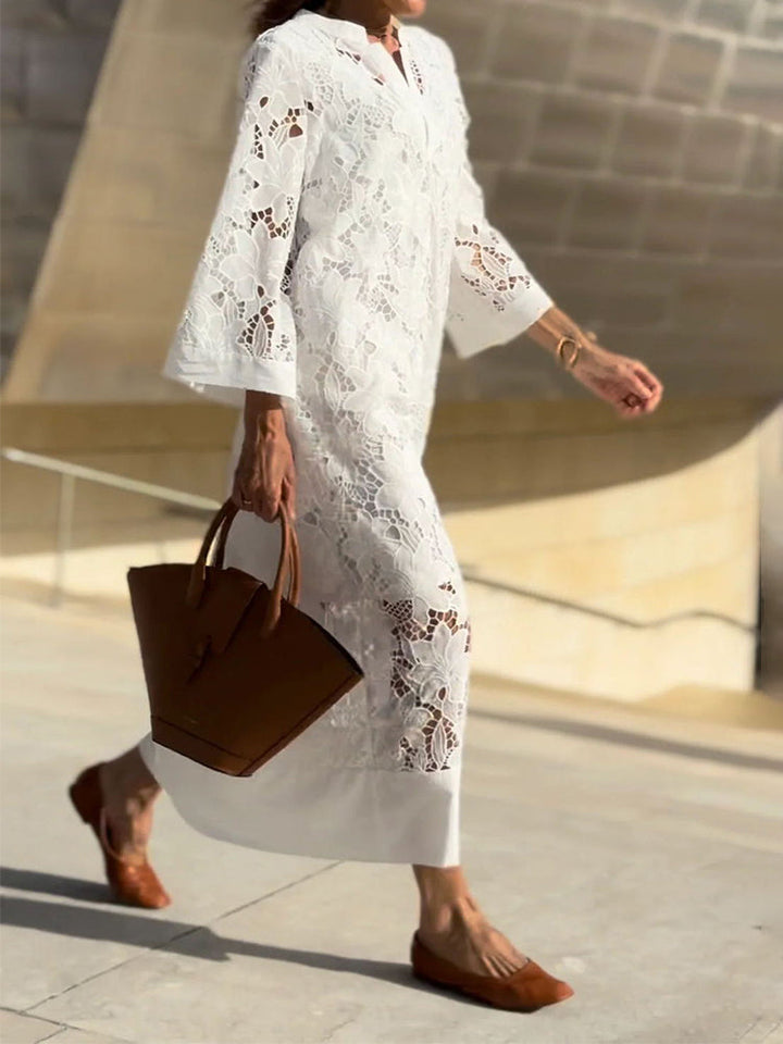 Sophie   | Elegant dress with borders