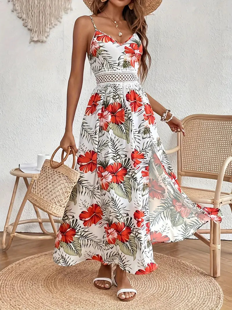 Ingrid | Summer dress with floral pattern