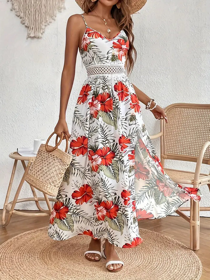 Ingrid | Summer dress with floral pattern