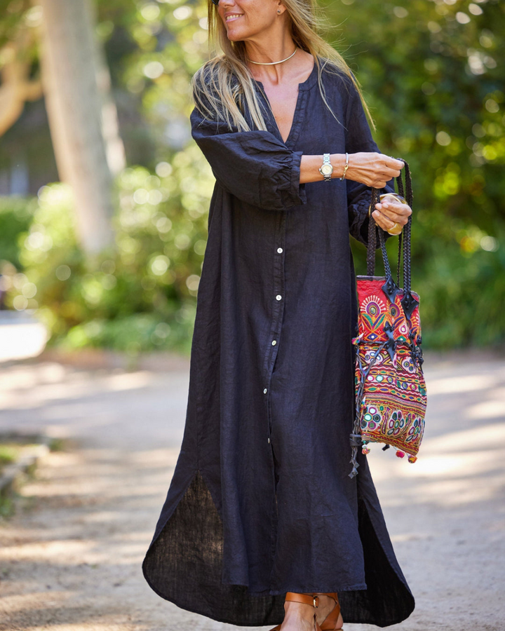 Lena | Lovely lightweight linen dress