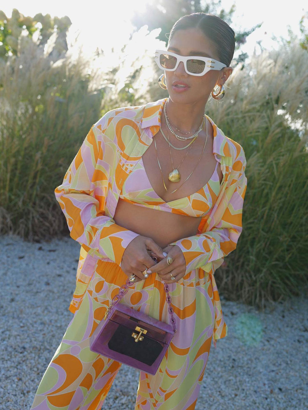 Complete Mare Tropical Print – Shirt and Coordinated Pants