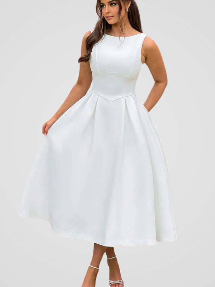 Elegant Belle Midi Dress