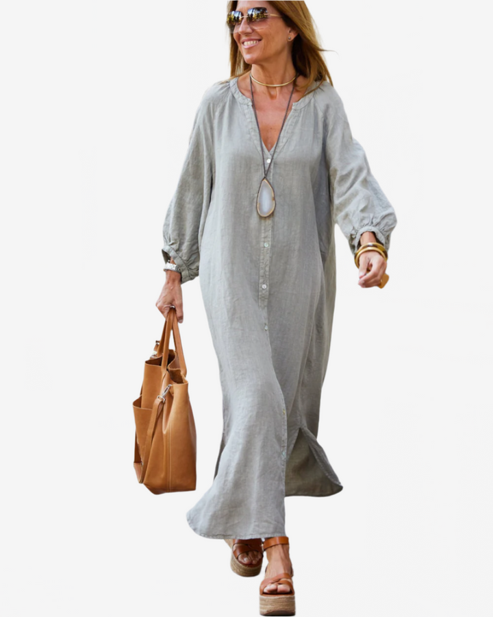 Lena | Lovely lightweight linen dress