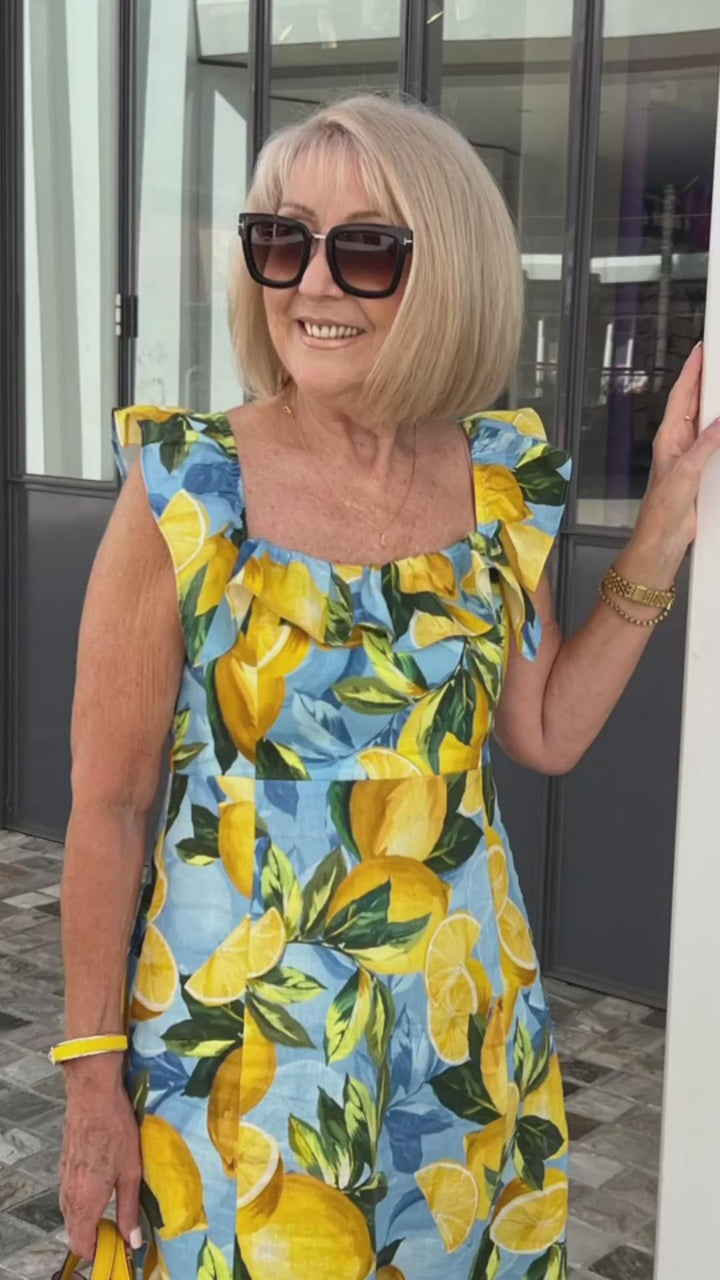 Sun and Lemon Dress 🍋