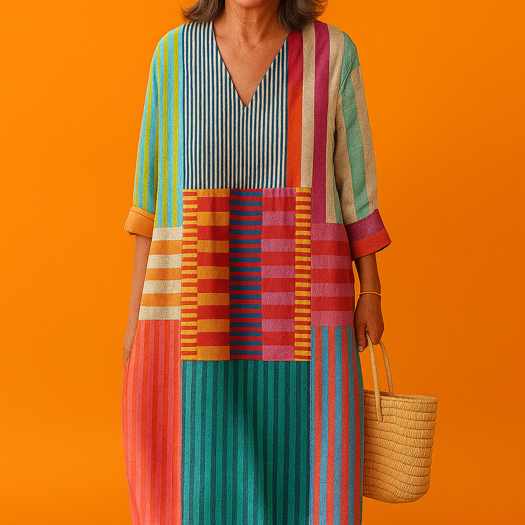 Anna | Geometric Dress