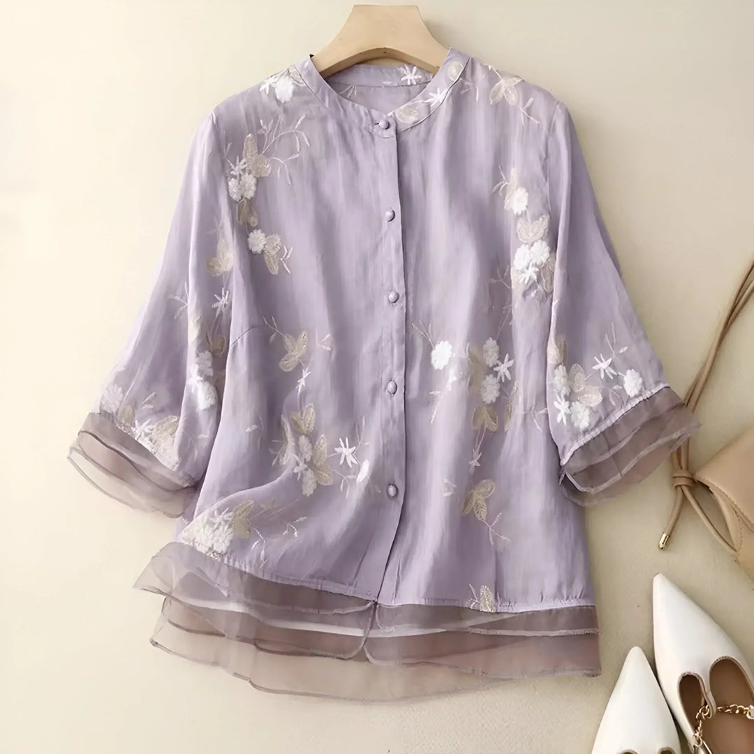 Sophia | Lightweight cotton blouse