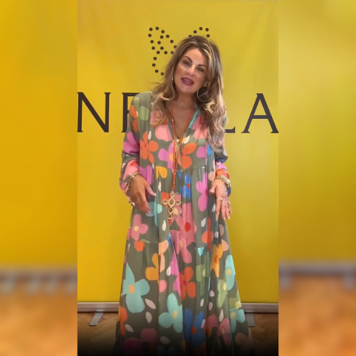 Lunie | Elegant floral dress