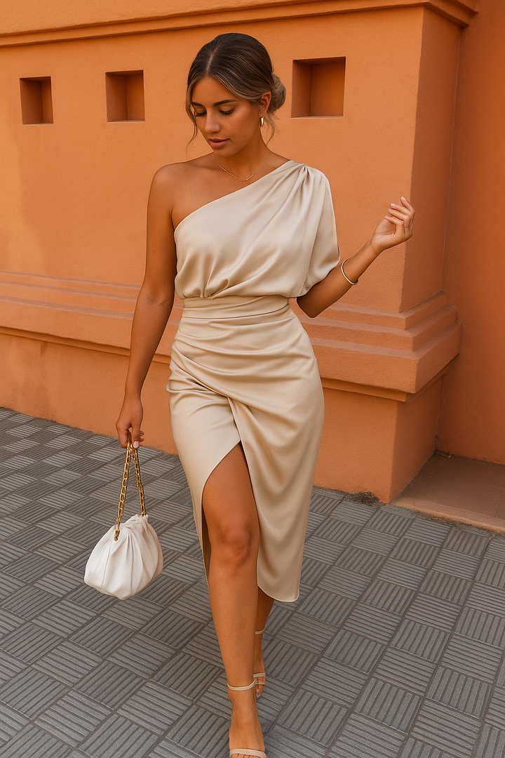Dhalia | Asymmetric Elegant Dress