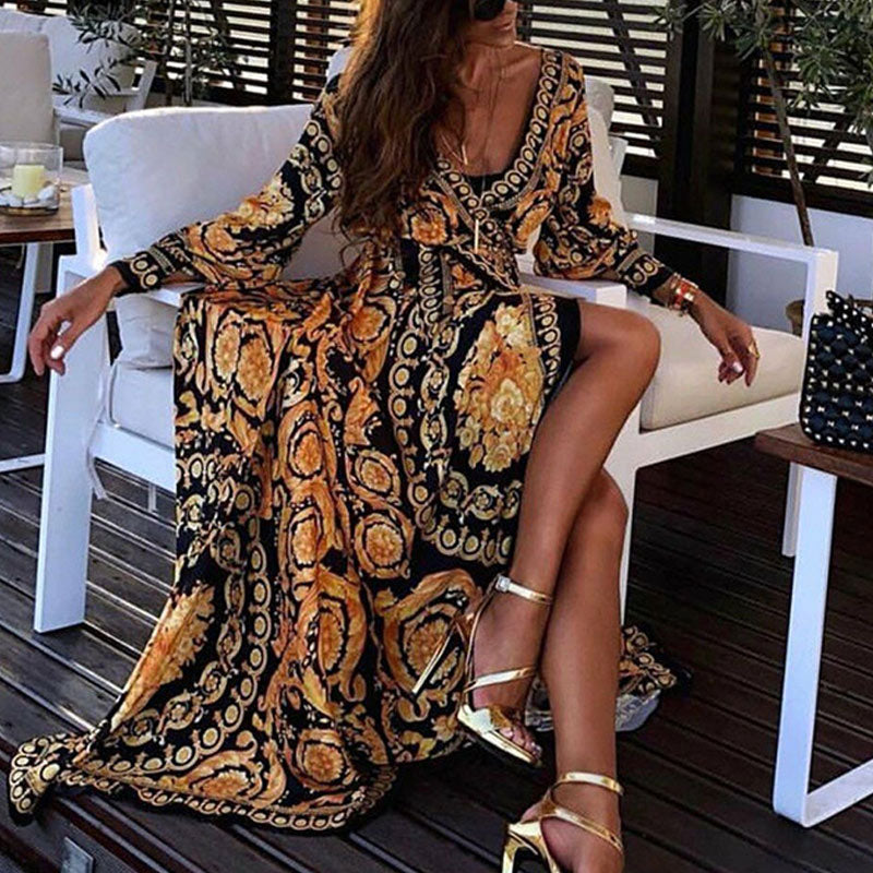 Talia - Creative Women's Long Dress - 2024 Edition