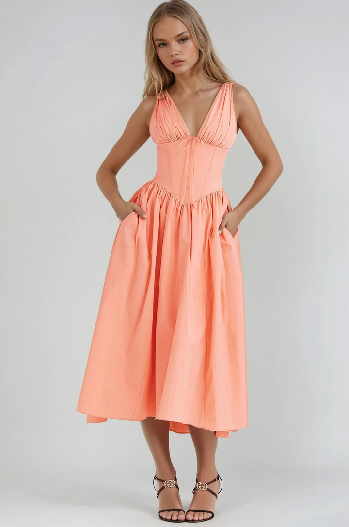 Elegant Summer Rosea Dress