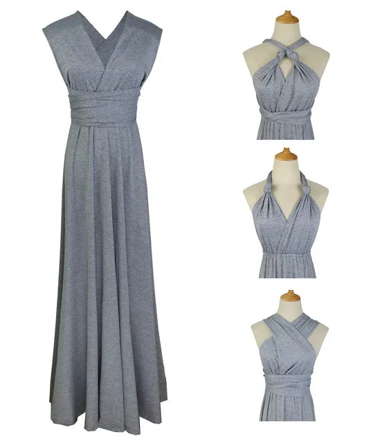 Emily - Women's Full-length Long Skirt & Bridesmaid Dress with Various Styles of Wear