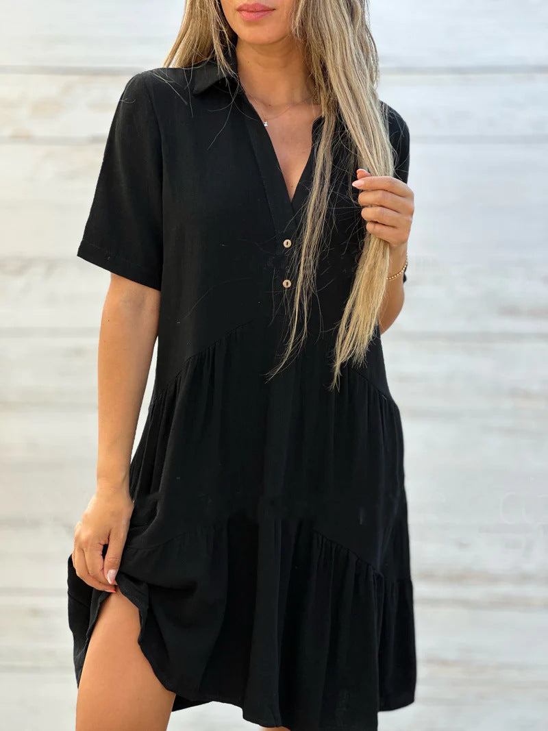 Lena | Relaxed Summer Linen Dress