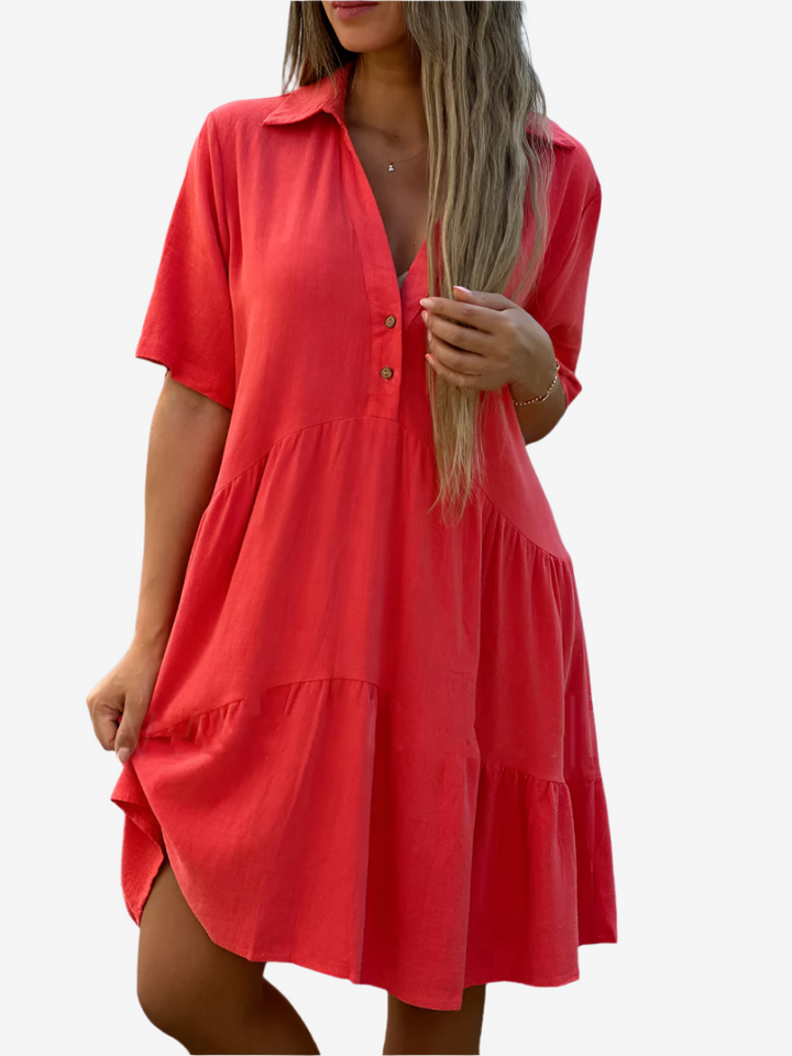 Lena | Relaxed Summer Linen Dress