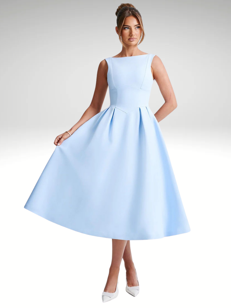 Elegant Beautiful Midikleid