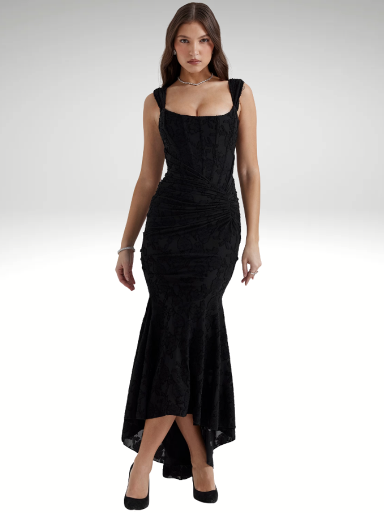 Luxe Lace Mermaid Dress