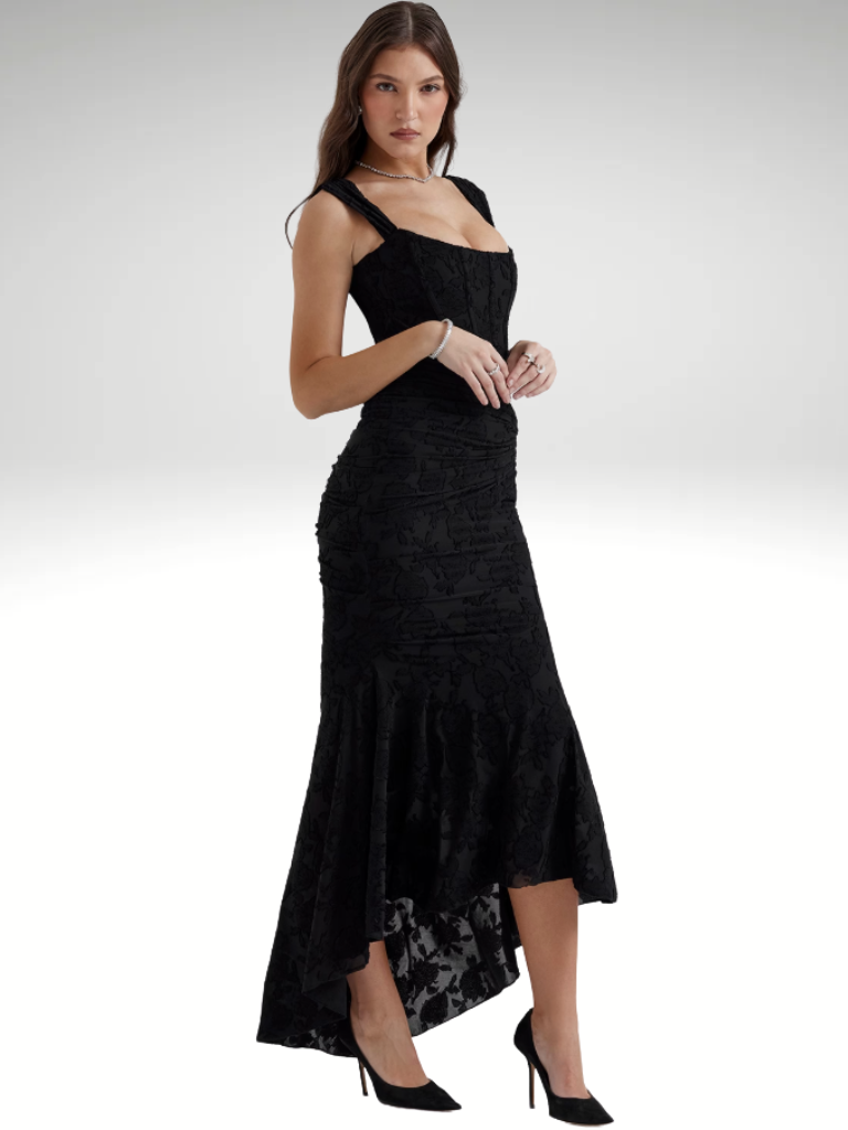 Luxe Lace Mermaid Dress