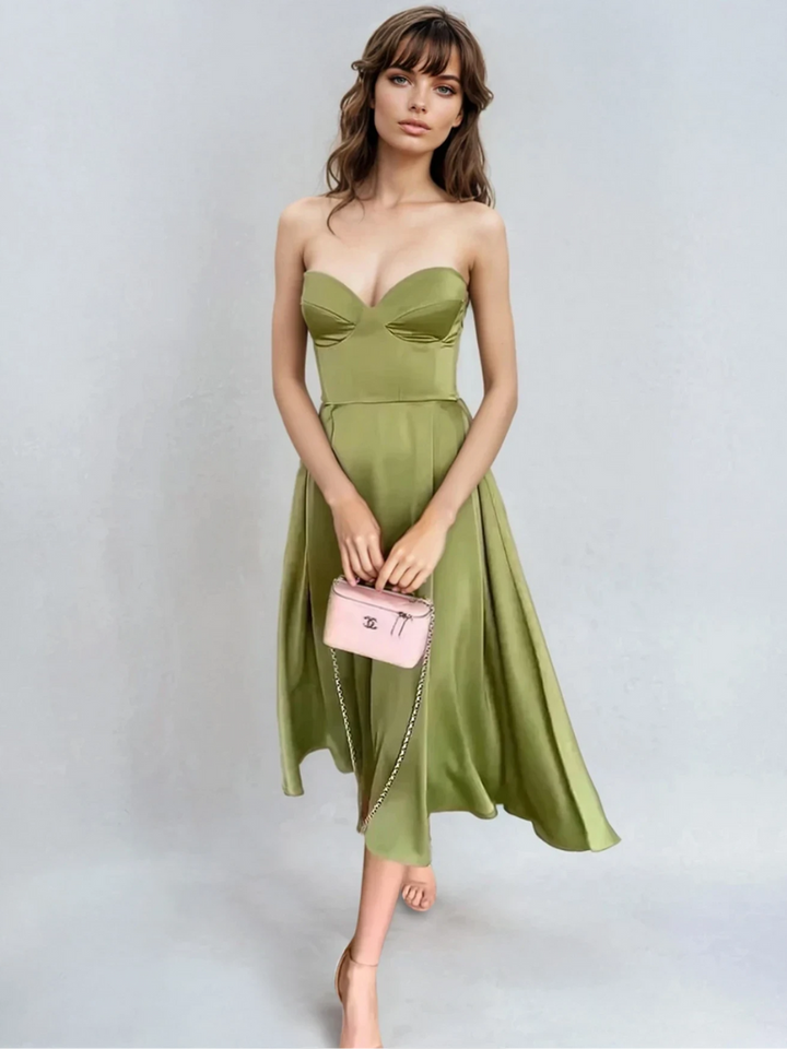 Verdée Satin Midi