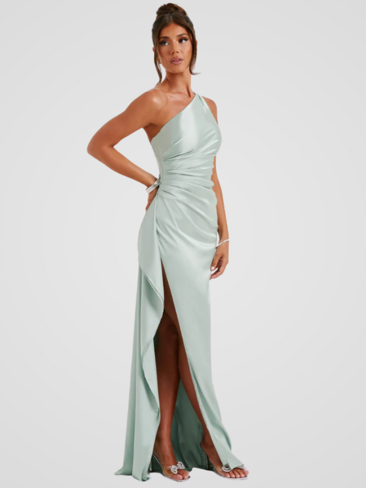 Soleil Satin Maxi Dress