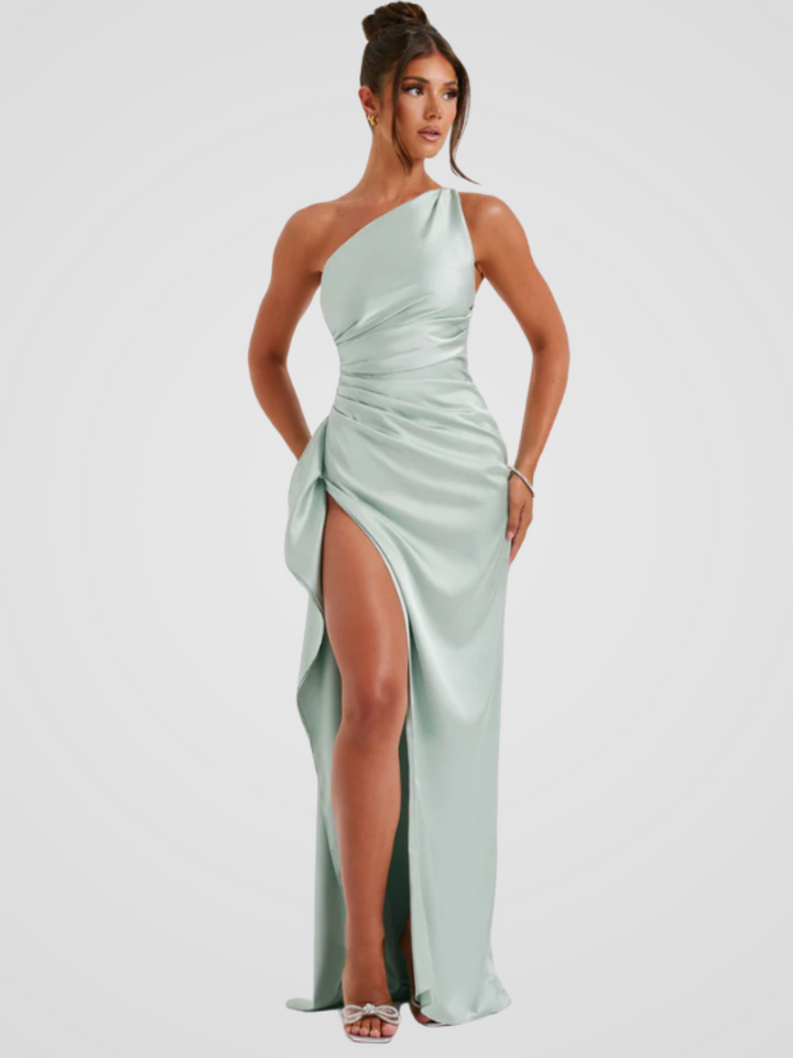 Soleil Satin Maxi Dress