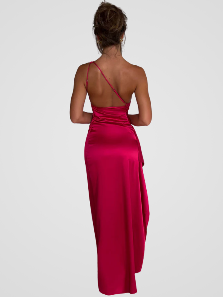 Soleil Satin Maxi Dress