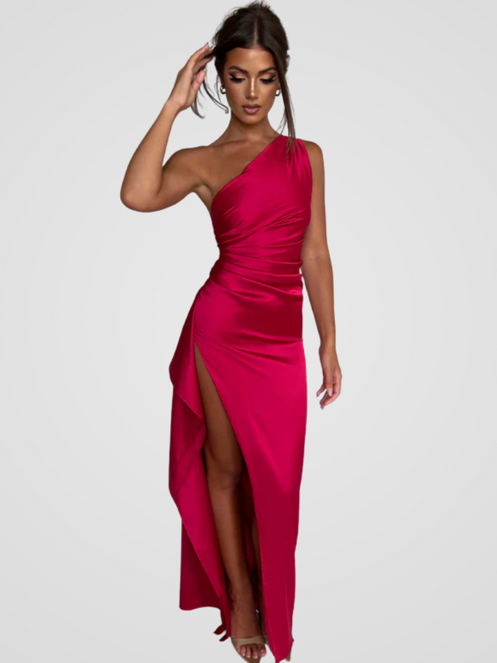 Soleil Satin Maxi Dress