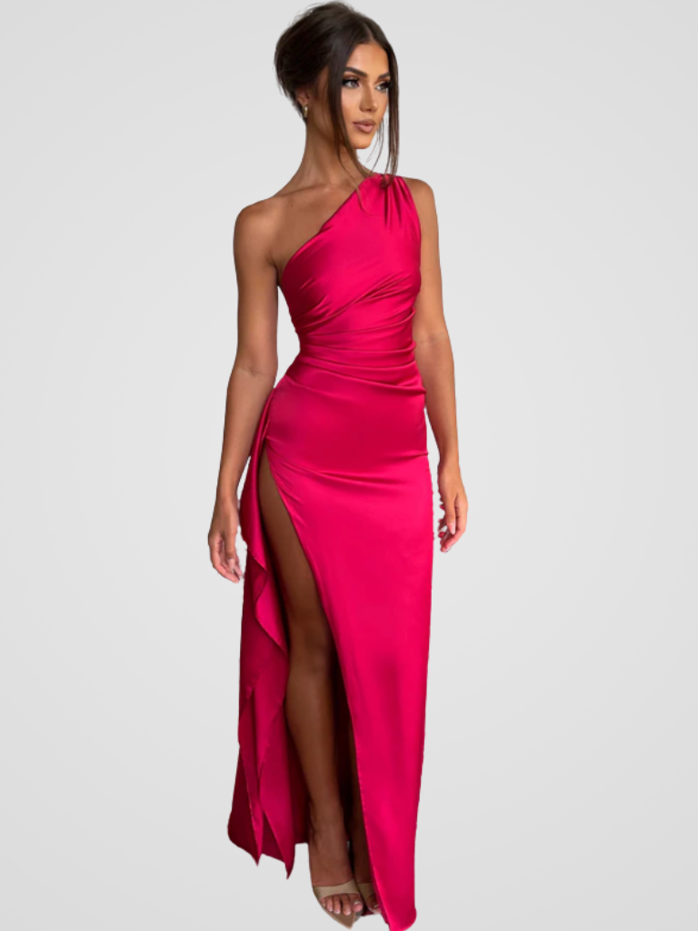 Soleil Satin Maxi Dress