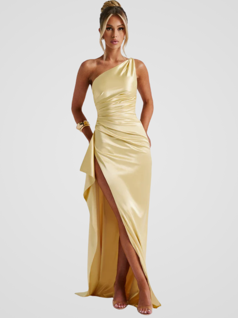 Soleil Satin Maxi Dress