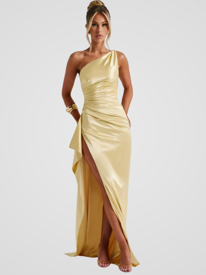 Soleil Satin Maxi Dress