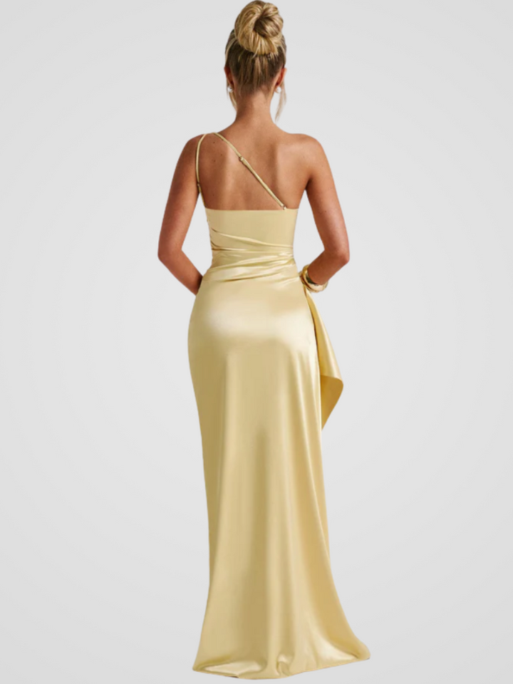 Soleil Satin Maxi Dress