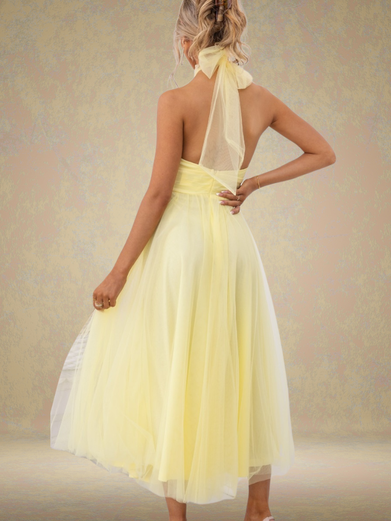 VIOLET VISION Tulle Dress