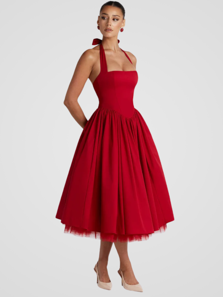 VIVIENNE GRACE Midi Dress