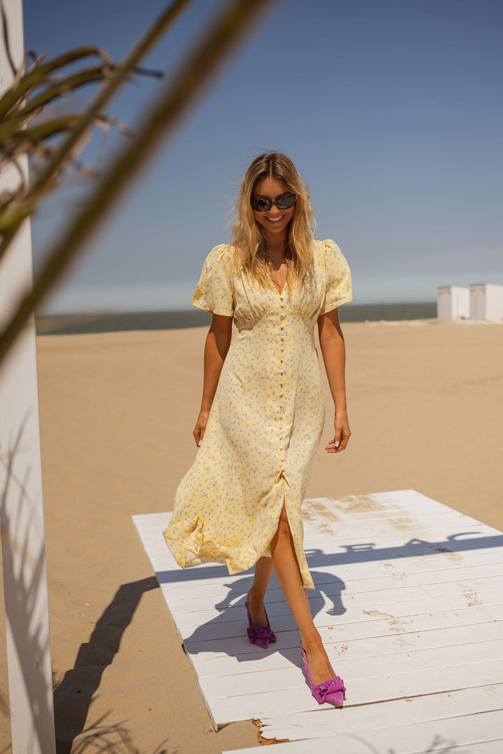 Diana | The Floral Summer Midi Dress