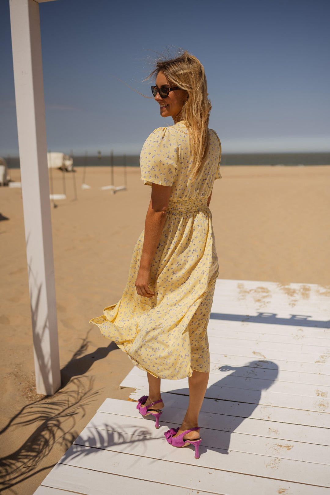 Diana | The Floral Summer Midi Dress