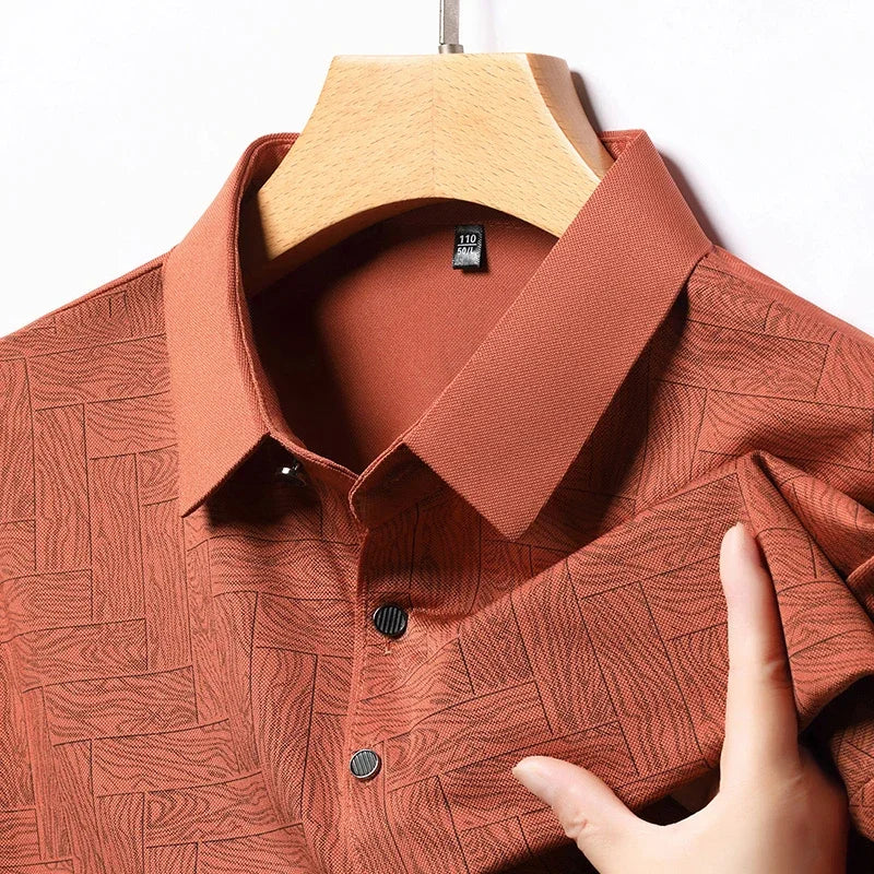 Luxury Polo with Pattern