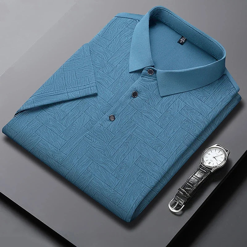 Luxury Polo with Pattern