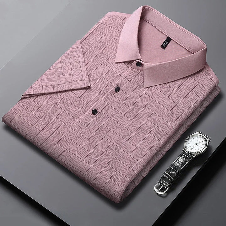 Luxury Polo with Pattern