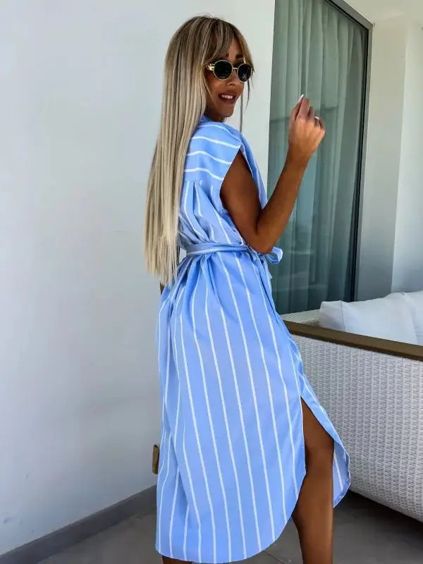 Mireille   | Flowy Button-Down Summer Dress