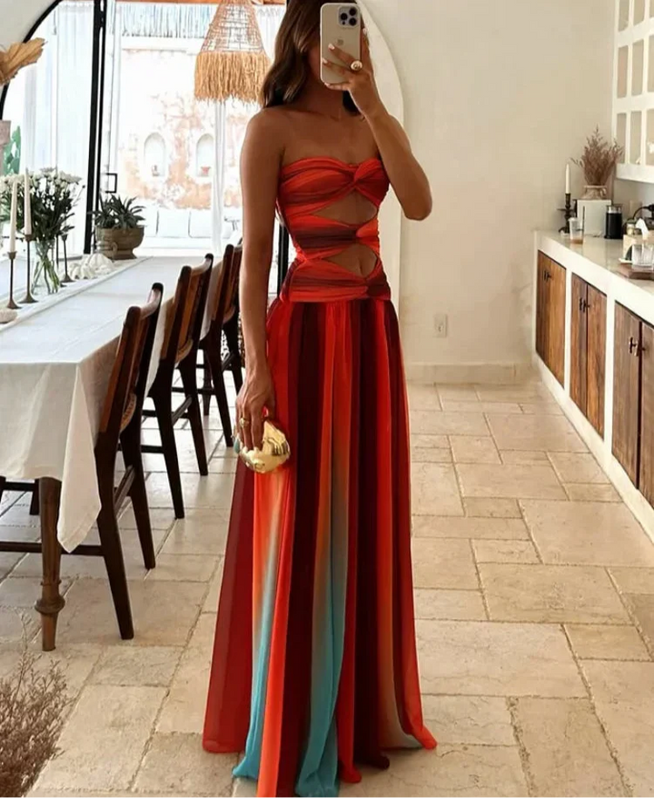 Rosea Timeless fitted maxi dress