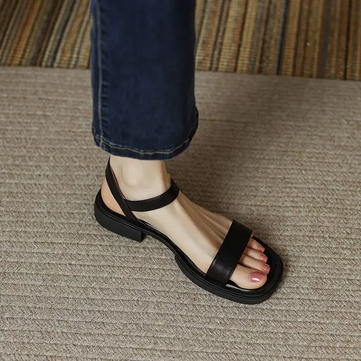 Elsen  | Leather Sandals Juneya