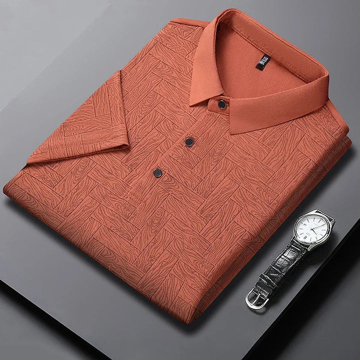 Luxury Polo with Pattern