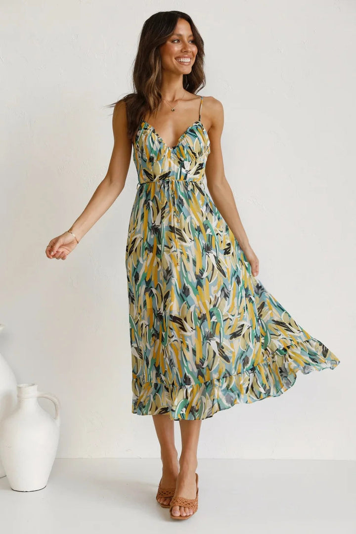 Rosea Printed Dress
