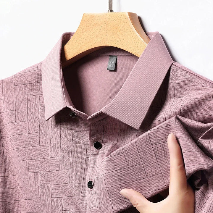 Luxury Polo with Pattern
