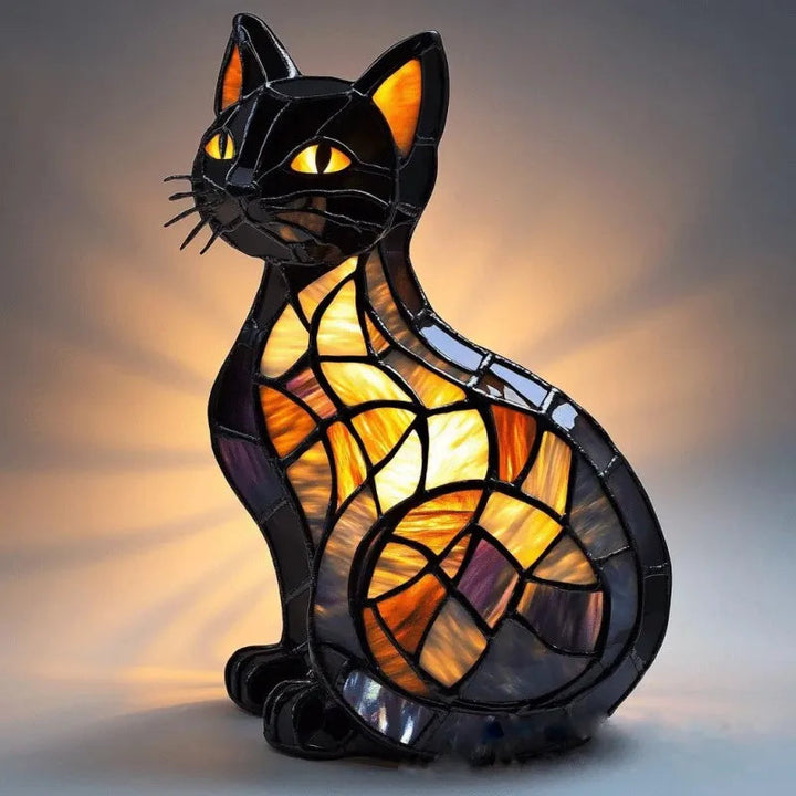 WhiskaGlow – Midnight Glowing Cat Lamp